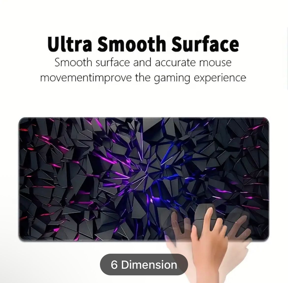 Tapis de souris gaming xxl futuriste